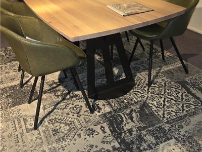 Lederland ROTTERDAM Showroommodel Bryan eetkamertafel  180 x 100